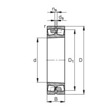 Rodamientos 249/850-B-K30-MB FAG