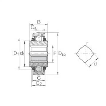 Rodamiento GVK109-211-KTT-B-AS2/V INA