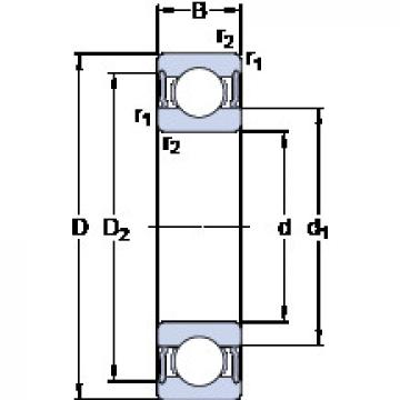 Rodamiento D/W R12-2RS1 SKF