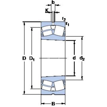 Rodamientos 23980 CCK/W33 SKF