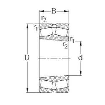 Rodamientos 23988-K-MB-W33 NKE