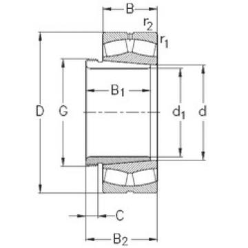 Rodamientos 24068-K30-MB-W33+AH24068 NKE