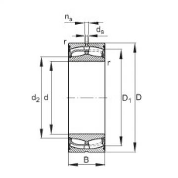 Rodamientos 24034-E1-2VSR FAG