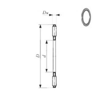 Rodamiento NTB 130170 IKO