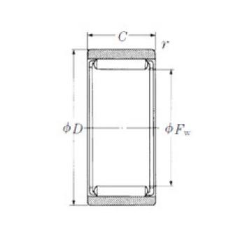 Rodamiento RNAF456220 NSK