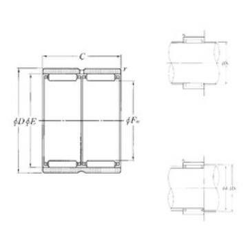 Rodamiento RNAO-15×23×20ZW NTN