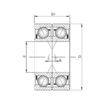 Rodamiento 7222 BDF ISO