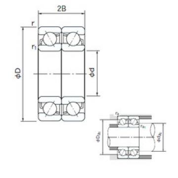 Rodamiento 7216BDF NACHI