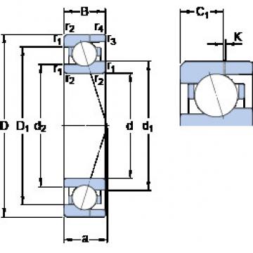 Rodamiento 71904 CE/HCP4AH SKF