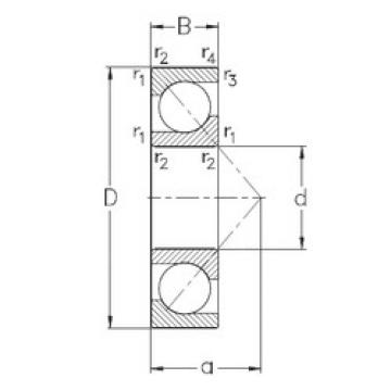 Rodamiento 7221-BE-MP NKE