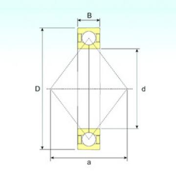 Rodamiento QJ 309 N2 M ISB