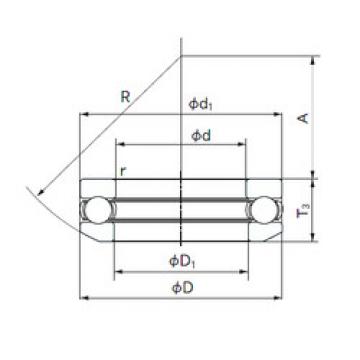 Rodamiento 53320 NACHI