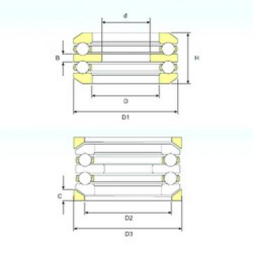 Rodamiento 54310 U 310 ISB