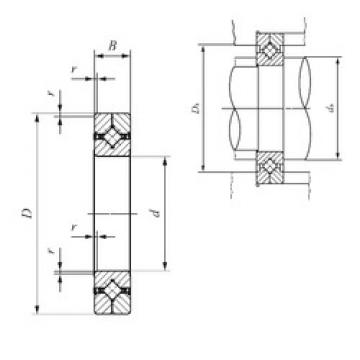 Rodamiento CRBC 7013 UU IKO