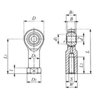 Rodamientos PHSB 8 IKO