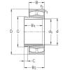 Rodamientos 24034-K30-MB-W33+AH24034 NKE