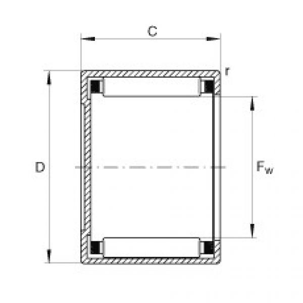 Rodamiento BCE85 INA #1 image