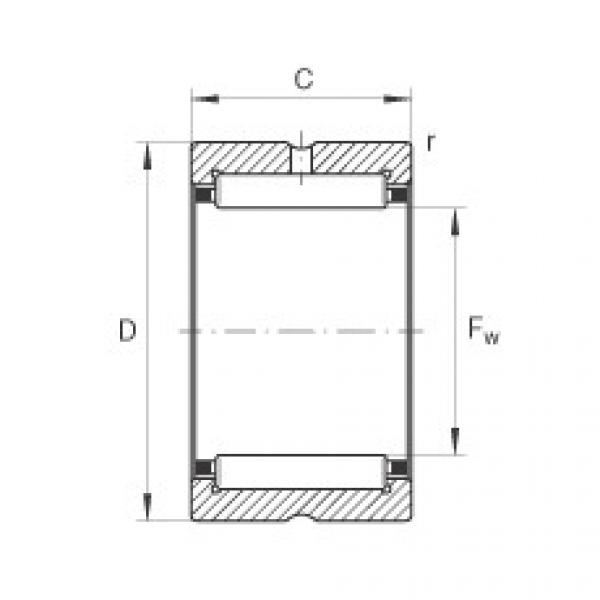 Rodamiento NKS24 INA #1 image