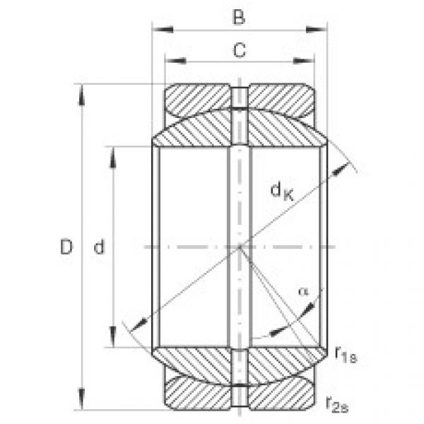 Rodamiento GE34-ZO INA #1 image