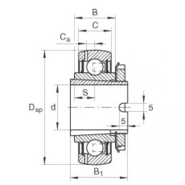 Rodamiento GSH40-2RSR-B INA #1 image