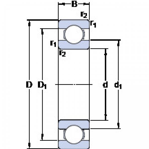 Rodamiento RMS 6 SKF #1 image