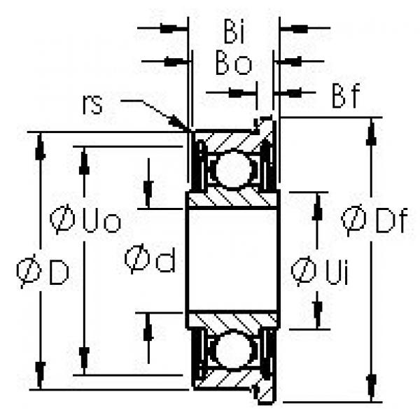 Rodamiento SFRW2-5ZZ AST #1 image