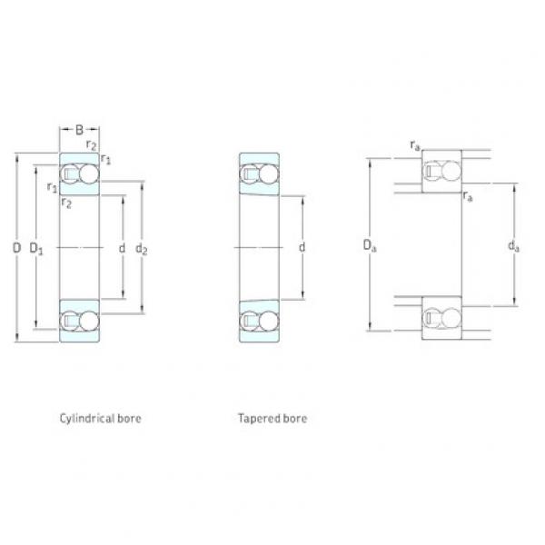 Rodamiento 1212ETN9 SKF #1 image