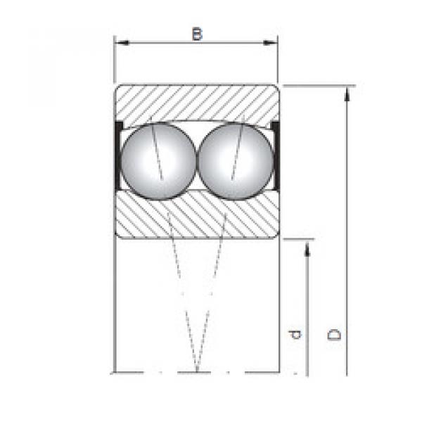 Rodamiento 2201-2RS ISO #1 image