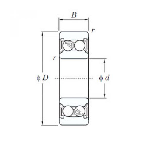 Rodamiento 2316-2RS KOYO #1 image