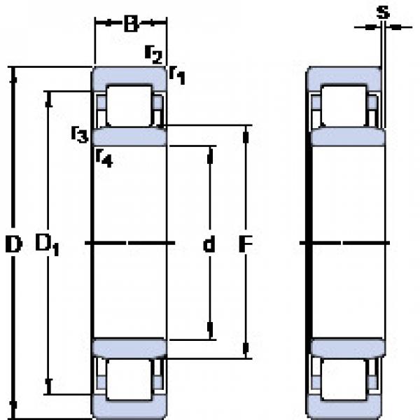 Rodamiento NU 2220 ECJ SKF #1 image