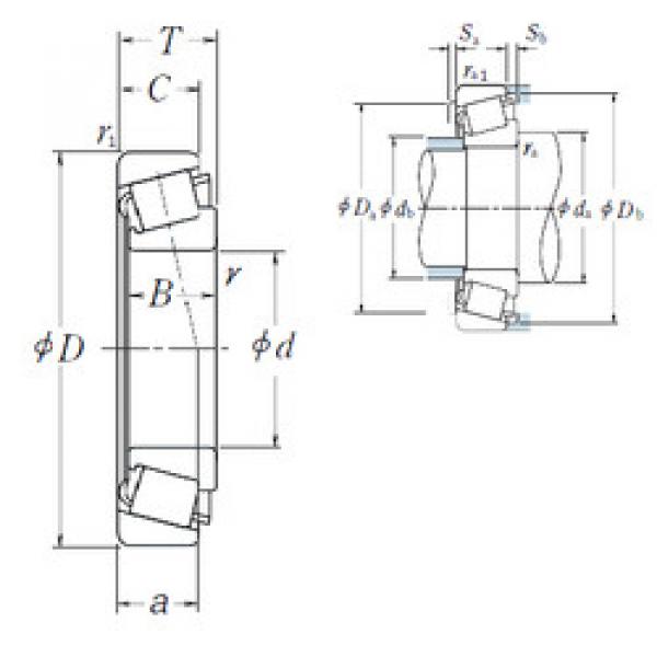 Rodamiento HR33015J NSK #1 image