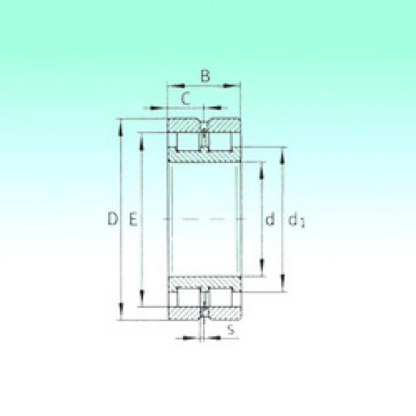 Rodamiento SL024948 NBS #1 image