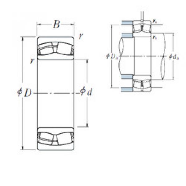 Rodamientos 24124CE4 NSK #1 image