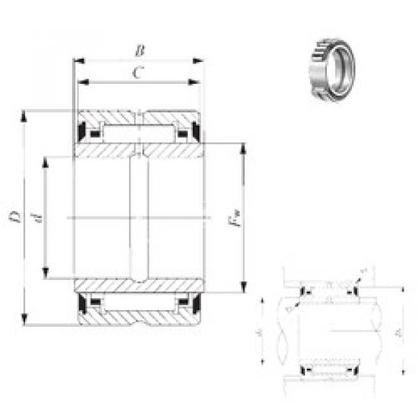 Rodamiento BRI 61816 UU IKO #1 image