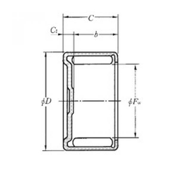 Rodamiento HCK1015 NTN #1 image