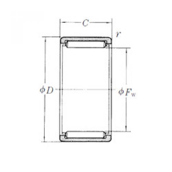 Rodamiento RLM607230 NSK #1 image