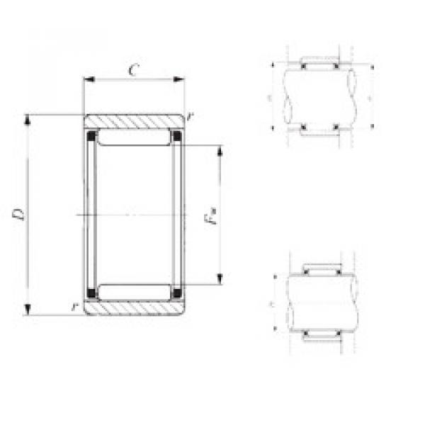 Rodamiento RNAF 455517 IKO #1 image