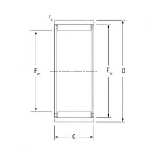 Rodamiento RNAO6X13X8TN KOYO #1 image