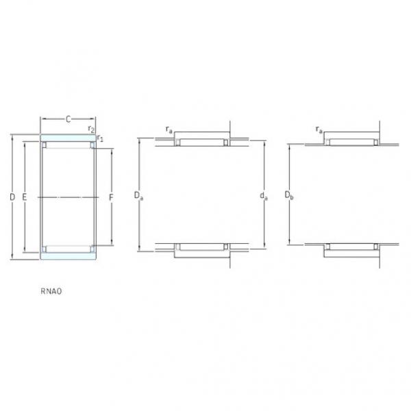 Rodamiento RNAO7x14x8TN SKF #1 image