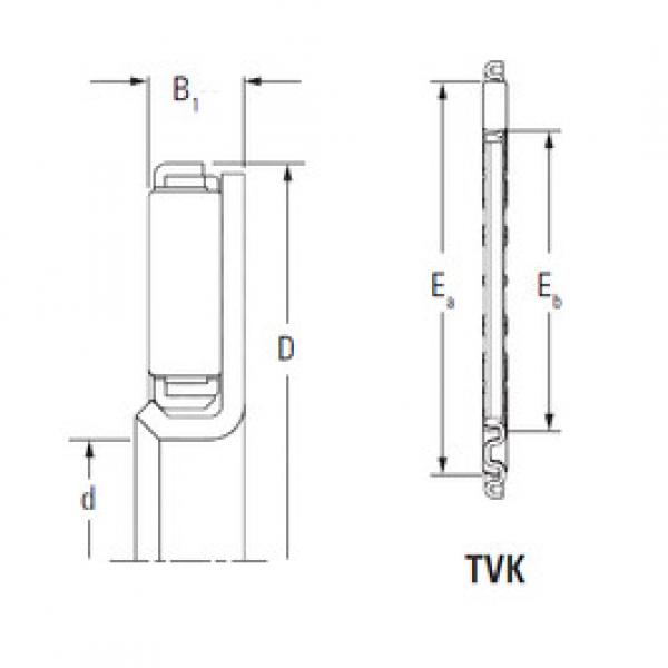 Rodamiento TVK3353L KOYO #1 image