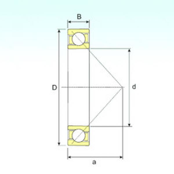 Rodamiento 71984 B ISB #1 image