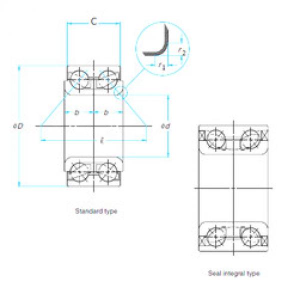 Rodamiento XGB40721P SNR #1 image