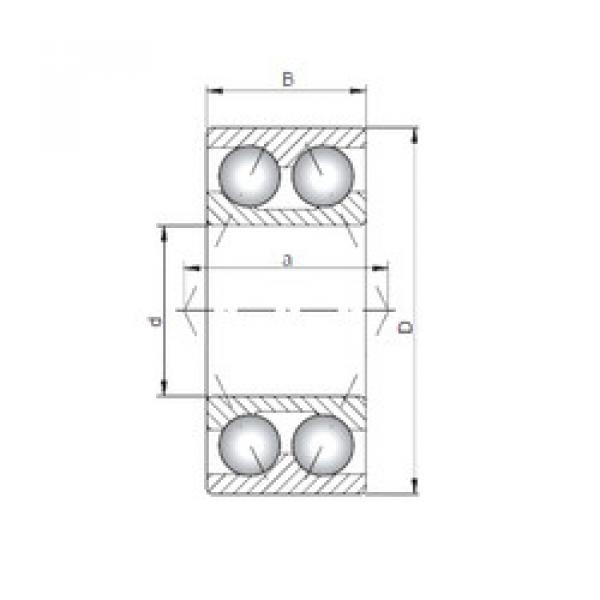 Rodamiento 3208 ISO #1 image