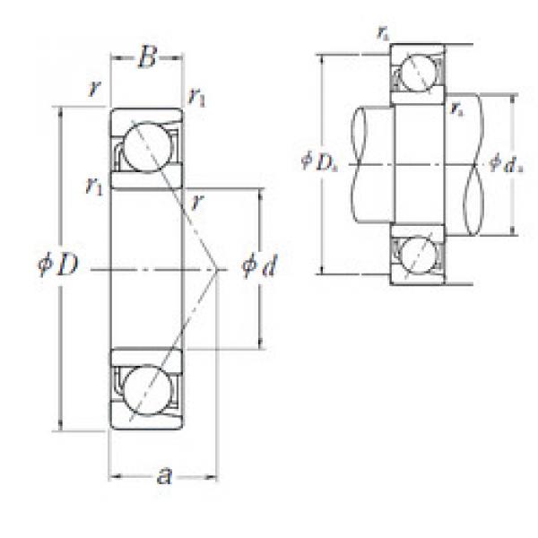 Rodamiento 7302 A NSK #1 image