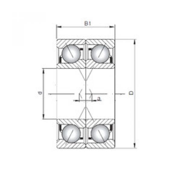 Rodamiento 7222 BDF ISO #1 image