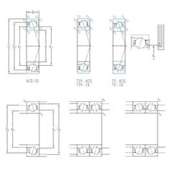 Rodamiento 7001 ACD/HCP4A SKF #1 image