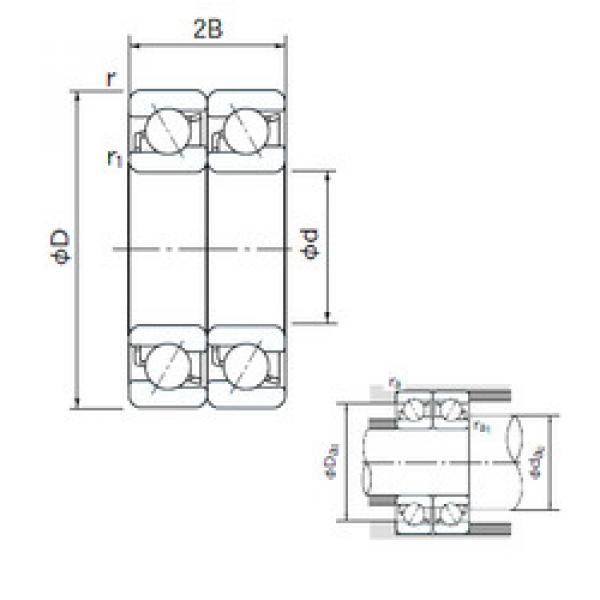 Rodamiento 7209BDT NACHI #1 image