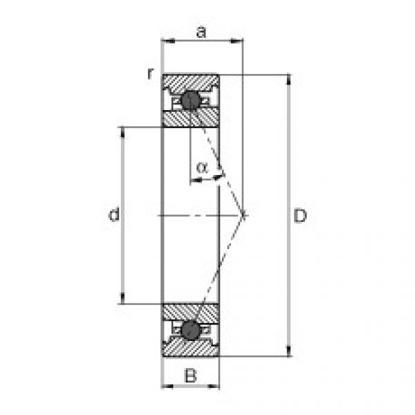 Rodamiento HC7026-E-T-P4S FAG #1 image