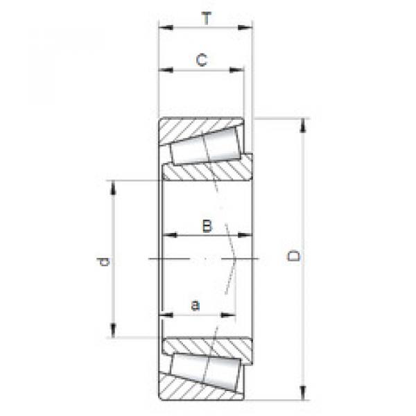 Rodamiento JH211749/10 CX #1 image