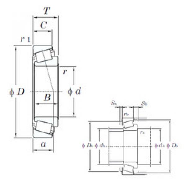 Rodamiento JL69349/JL69310 KOYO #1 image